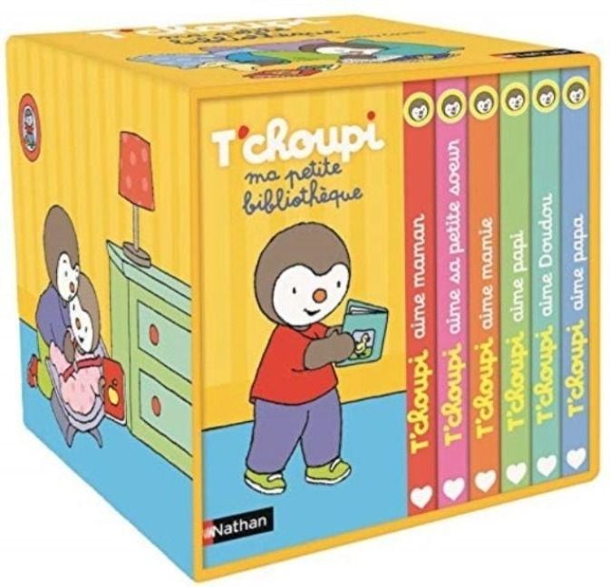 Produktbild: T'choupi - Ma Petite Bibliotheque 6 books (French Edition)