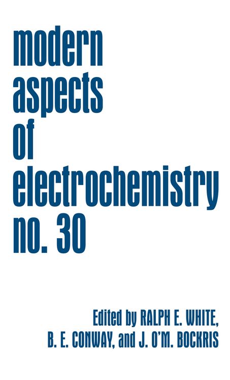Produktbild: Modern Aspects of Electrochemistry 30