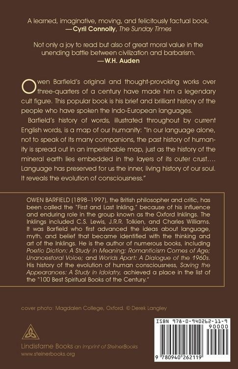 Produktbild: History in English Words