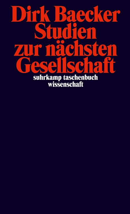 Produktbild: Studien zur nächsten Gesellschaft