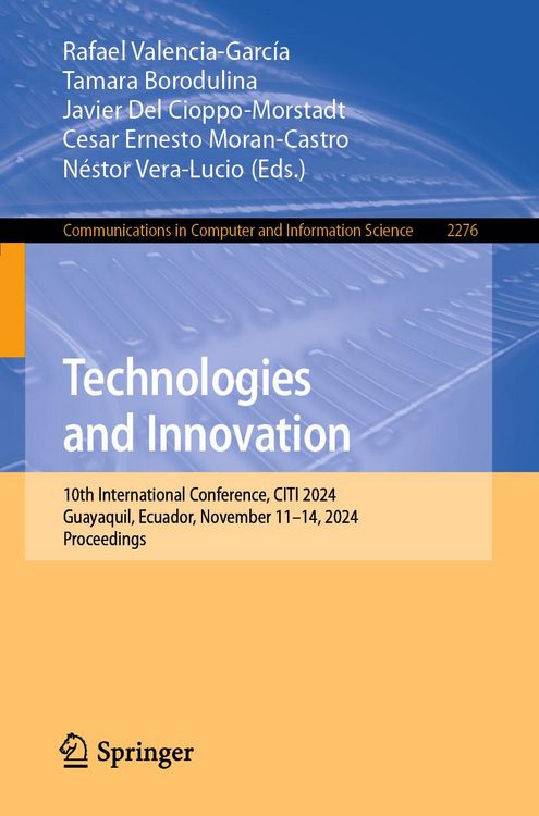 Produktbild: Technologies and Innovation