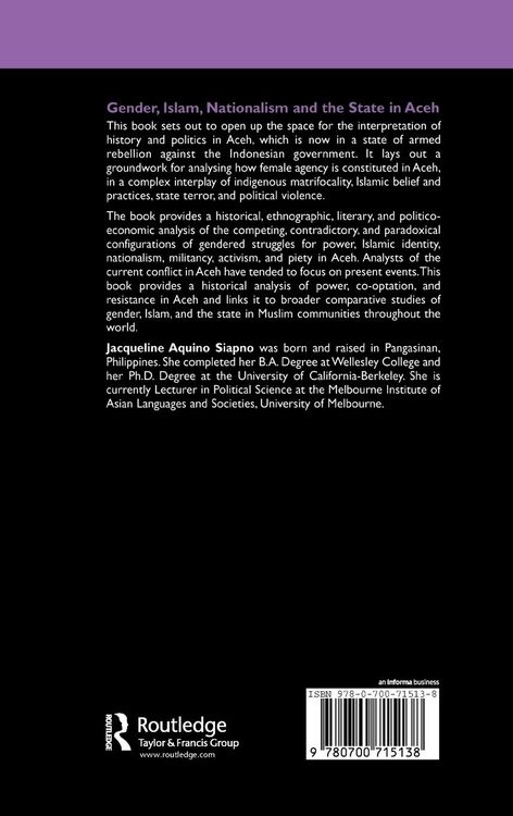 Produktbild: Gender, Islam, Nationalism and the State in Aceh