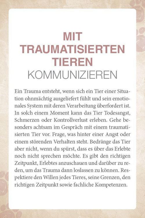 Produktbild: Mit Tieren kommunizieren