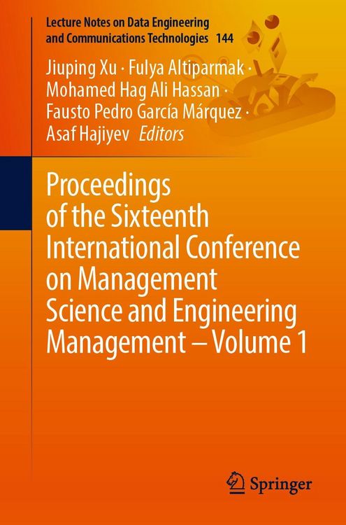 Produktbild: Proceedings of the Sixteenth International Conference on Management Science and Engineering Management - Volume 1