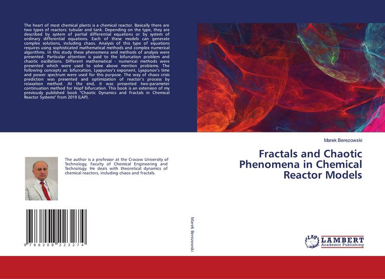 Produktbild: Fractals and Chaotic Phenomena in Chemical Reactor Models