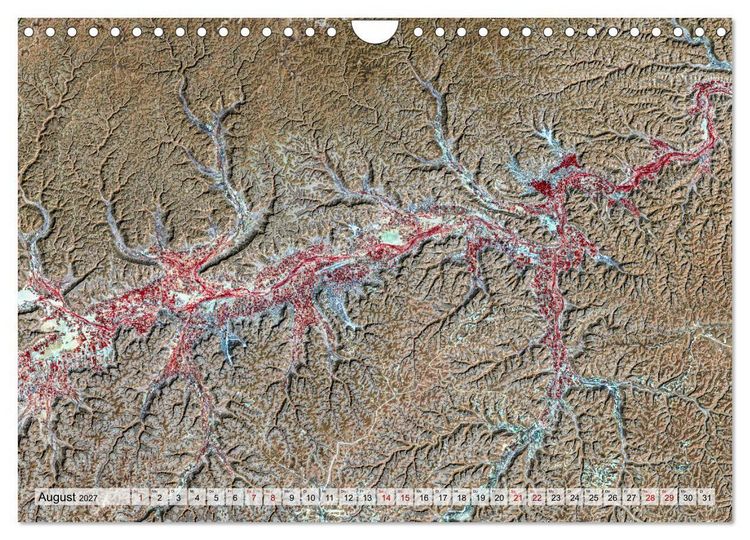 Produktbild: Sensationelle Bilder Unserer Erde - Oasen W&uuml;stenst&auml;dte Millionenst&auml;dte (Wandkalender 2027 DIN A4 quer), CALVENDO Monatskalender