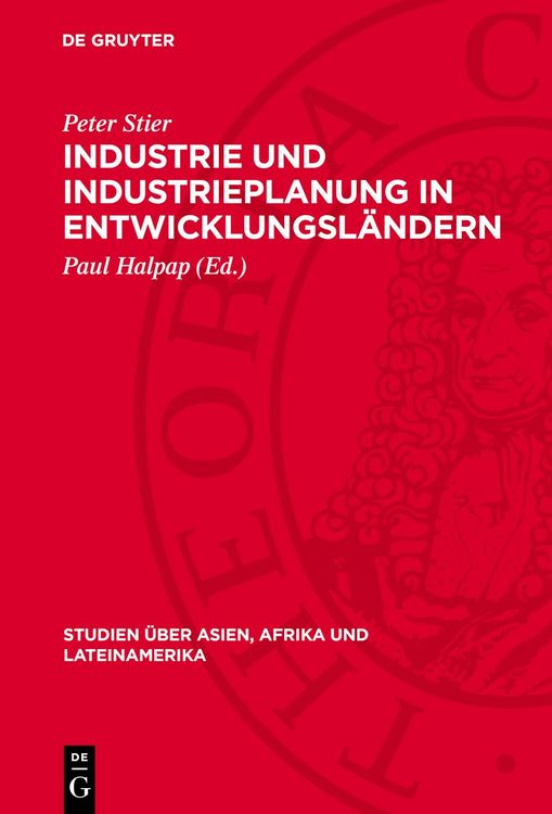 Produktbild: Industrie und Industrieplanung in Entwicklungsl&auml;ndern