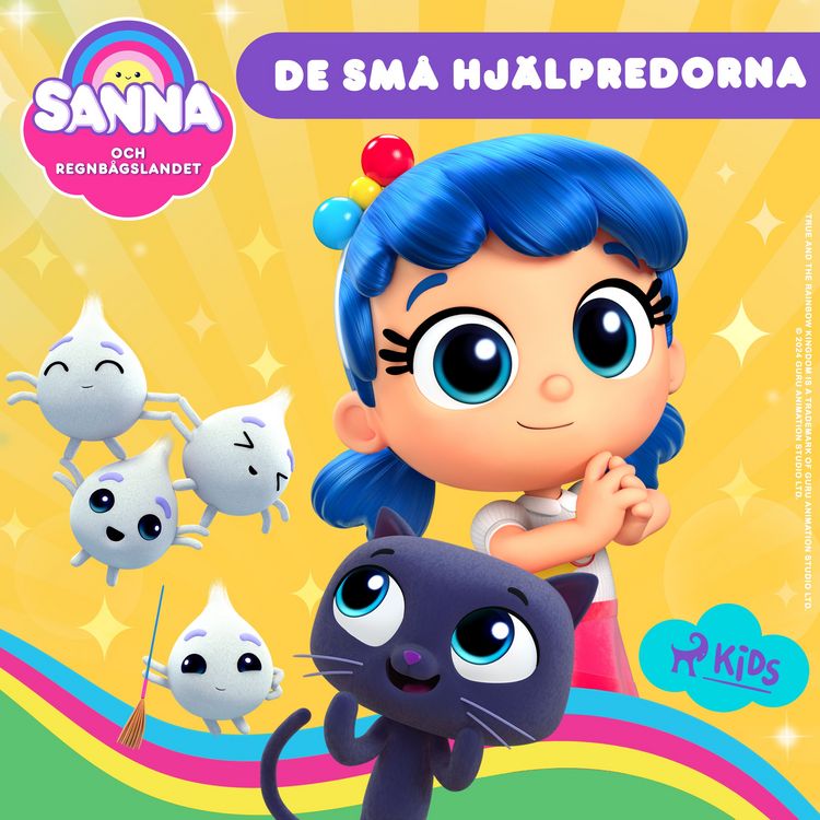 Produktbild: Sanna och Regnb&aring;gslandet &ndash; De sm&aring; hj&auml;lpredorna