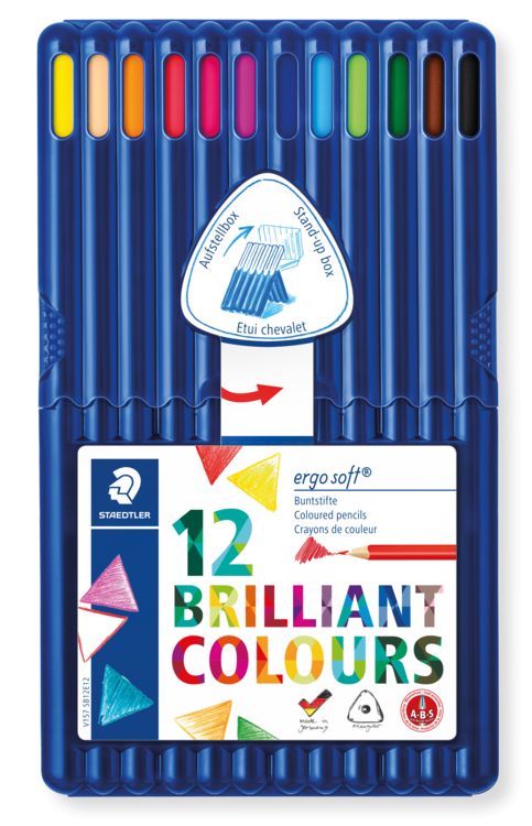Produktbild: STAEDTLER Buntstifte ergosoft 157, 12er Set
