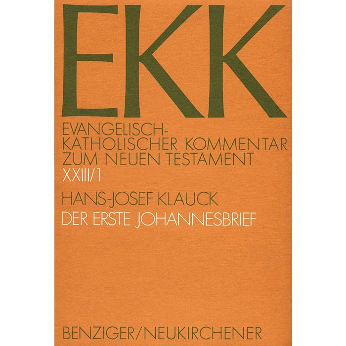 Produktbild: Evangelisch-Katholischer Kommentar zum Neuen Testament (EKK) / Der erste Johannesbrief