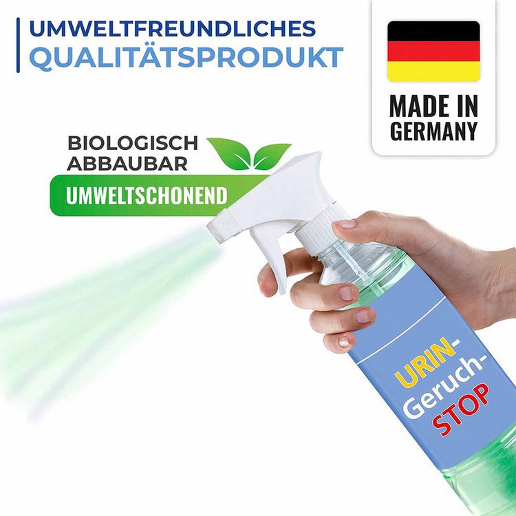Produktbild: Urin-Geruch-Stopp Mensch, 2er Set , 2 x 500 ml Geruchsentferner