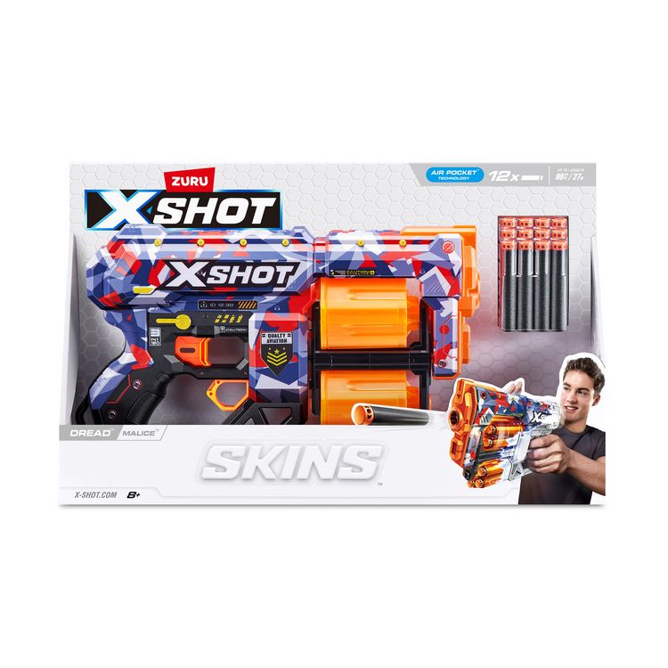 Produktbild: XSHOT - Skins Dread Blaster mit Darts