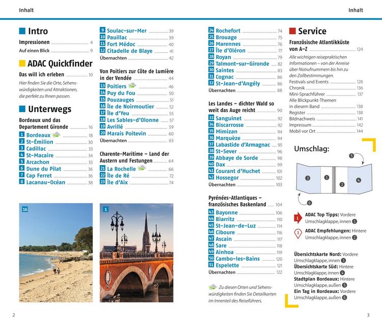 ADAC Reiseführer Französische Atlantikküste