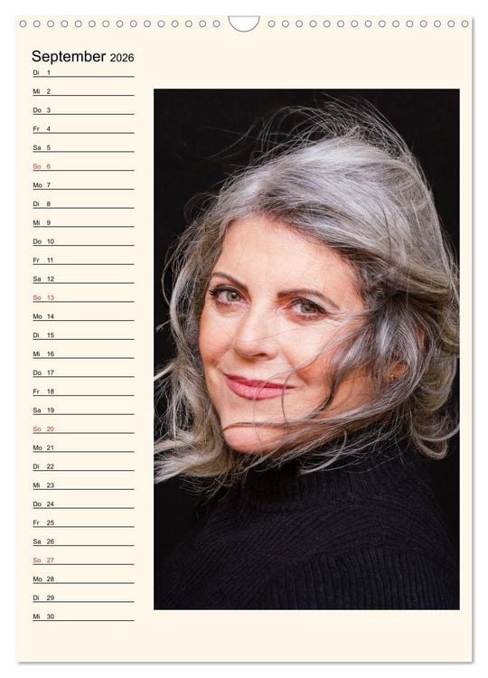 Produktbild: Silberhaar (Wandkalender 2026 DIN A3 hoch), CALVENDO Monatskalender