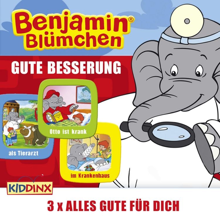Produktbild: Benjamin Blümchen, Gute Besserung (Nur bei uns!)