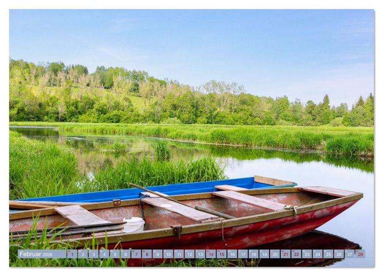 Produktbild: Zauber des B&ouml;hmerwalds. Stille Sch&ouml;nheit im Westen Tschechiens (Wandkalender 2026 DIN A4 quer), CALVENDO Monatskalender