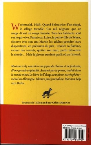 Produktbild: Le r&ecirc;ve de l'okapi
