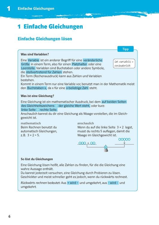 Produktbild: 10-Minuten-Training Mathematik Gleichungen l&ouml;sen 7. - 10. Klasse