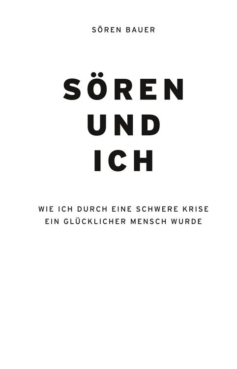 Produktbild: S&ouml;ren und ich