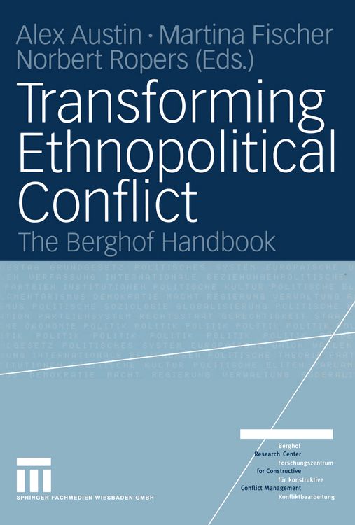 Produktbild: Transforming Ethnopolitical Conflict