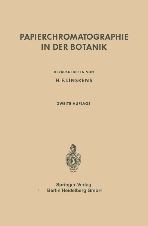 Produktbild: Papierchromatographie in der Botanik
