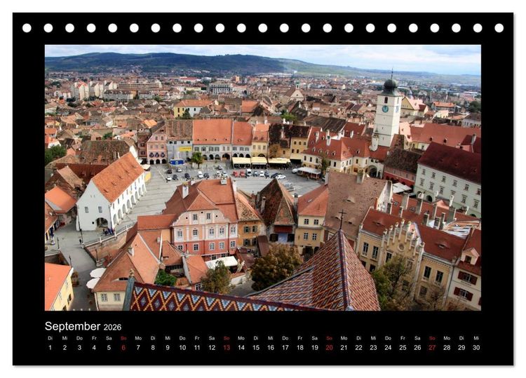 Produktbild: Rum&auml;nien - Siebenb&uuml;rgen und Bukowina (Tischkalender 2026 DIN A5 quer), CALVENDO Monatskalender