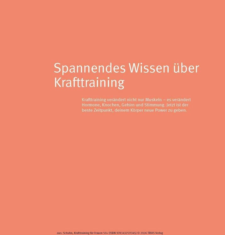 Produktbild: Krafttraining f&uuml;r Frauen 50+