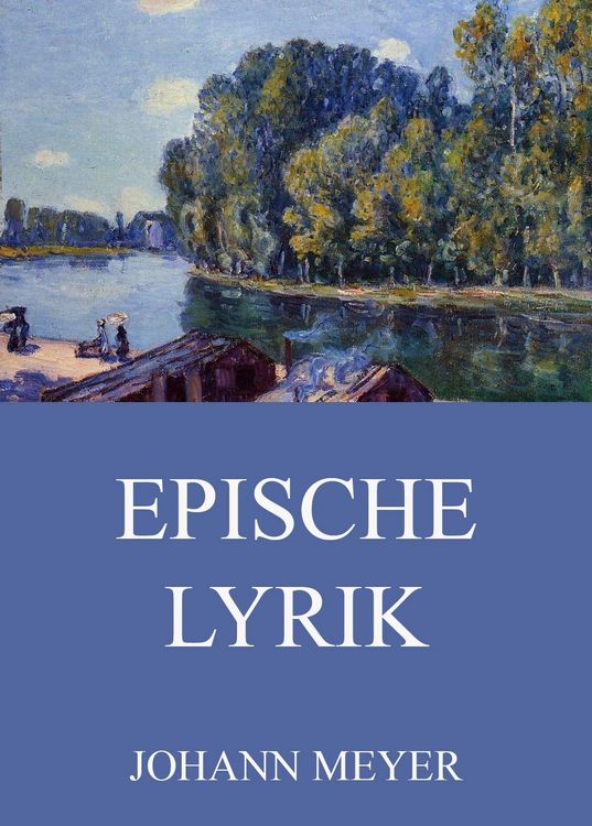 Produktbild: Epische Lyrik