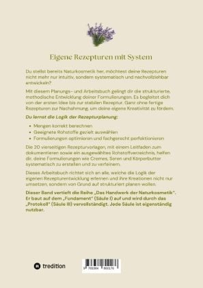 Produktbild: Naturkosmetik - Die Rezeptur-Logik - S&auml;ule II - Eigene Rezepte entwickeln