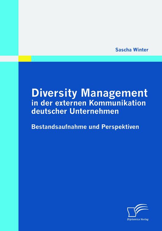 Produktbild: Diversity Management in der externen Kommunikation deutscher Unternehmen