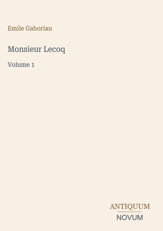 Produktbild: Monsieur Lecoq