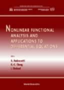 Produktbild: Nonlinear Functional Analysis &...