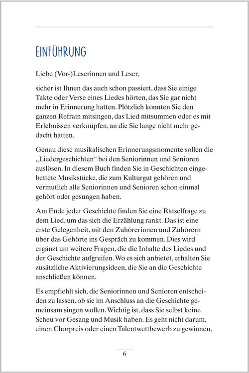 Produktbild: Liedergeschichten