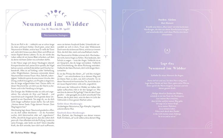 Produktbild: Mond-Rituale  Aktiviere die Energie der Tierkreiszeichen - Dein Jahresbegleiter