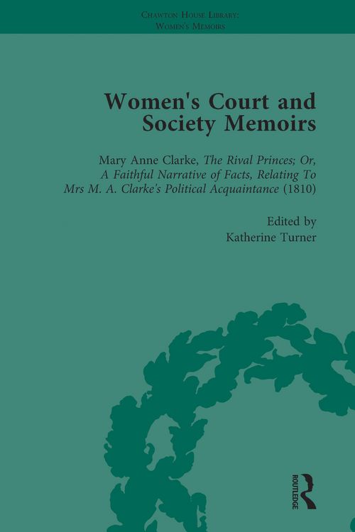 Produktbild: Women's Court and Society Memoirs, Part II vol 6