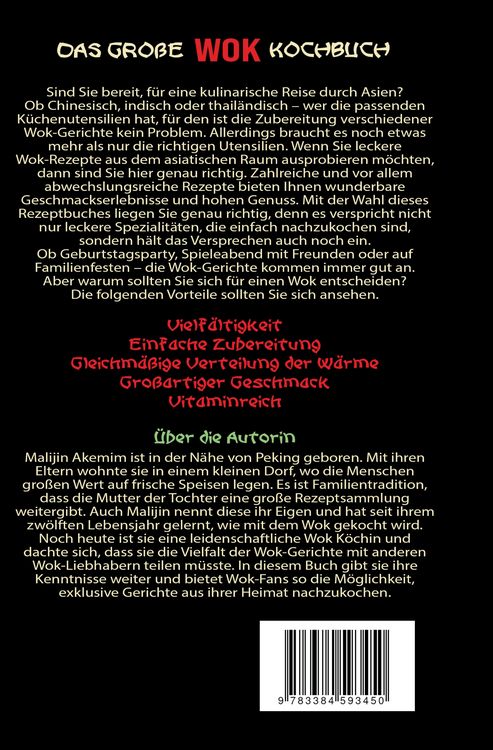 Produktbild: Das gro&szlig;e WOK Kochbuch &ndash; Asiatische K&uuml;che f&uuml;r Anf&auml;nger