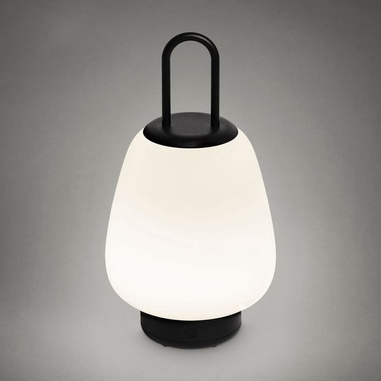 Produktbild: Idena LED Lampe Riako Akku USB C warmwei&szlig; 16x29cm dimmbar Innen