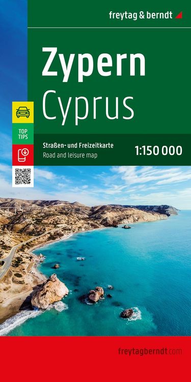Produktbild: freytag & berndt Stra&szlig;enkarte Zypern 1:150.000