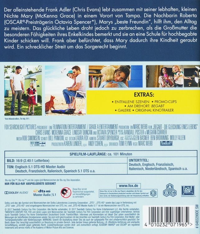 Produktbild: Begabt - Die Gleichung eines Lebens