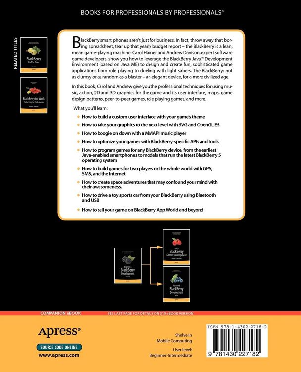 Produktbild: Learn Blackberry Games Development