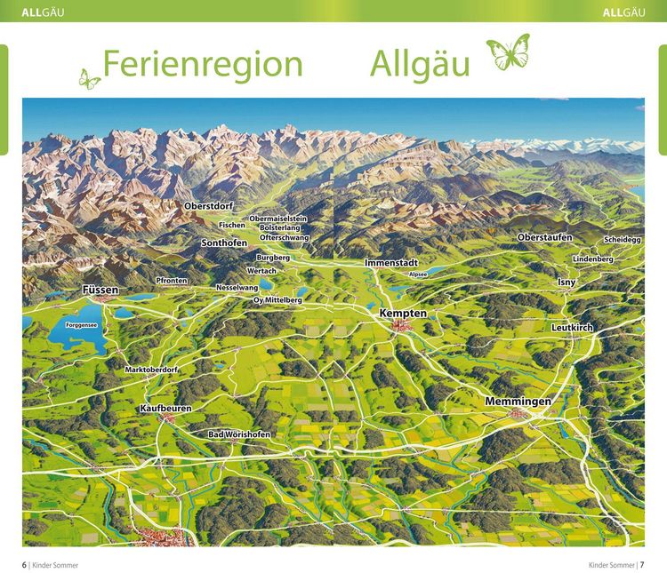 Produktbild: Kindersommer Reisef&uuml;hrer f&uuml;r Allg&auml;u Bodensee Oberschwaben