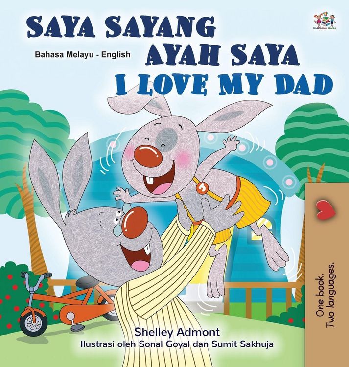 Produktbild: I Love My Dad (Malay English Bilingual Children's Book)