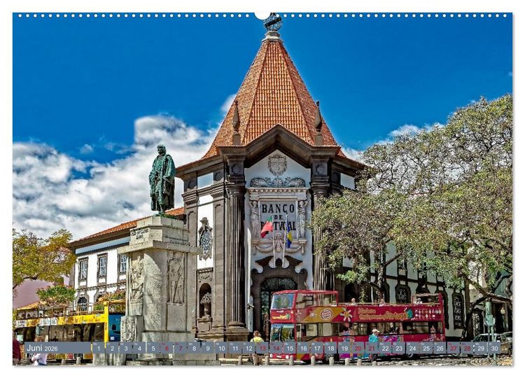 Produktbild: Madeira - Inselzauber im Atlantik (hochwertiger Premium Wandkalender 2026 DIN A2 quer), Kunstdruck in Hochglanz