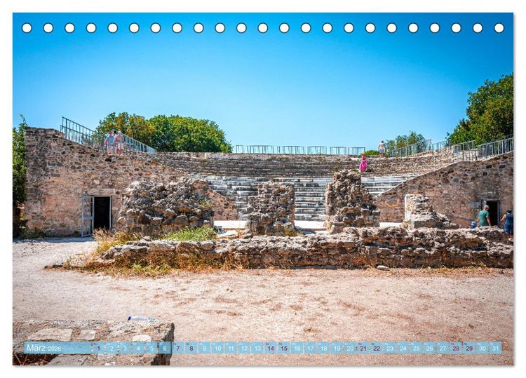 Produktbild: Insel Kos in Griechenland (Tischkalender 2026 DIN A5 quer), CALVENDO Monatskalender