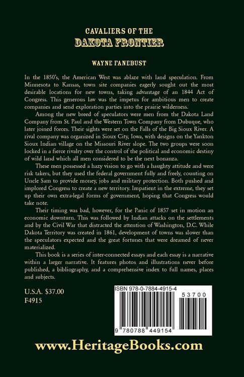 Produktbild: Cavaliers of the Dakota Frontier