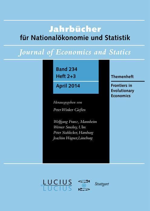 Produktbild: Frontiers in Evolutionary Economics