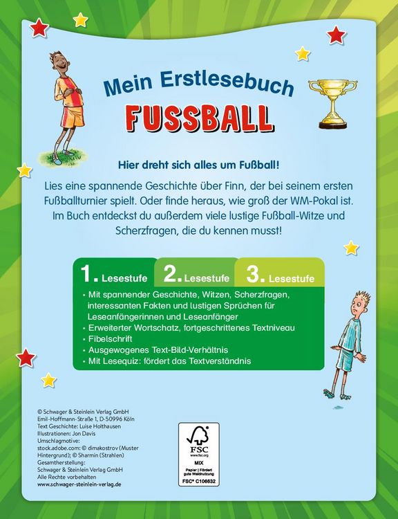 Produktbild: Mein Erstlesebuch Fu&szlig;ball | F&uuml;r Leseanf&auml;nger