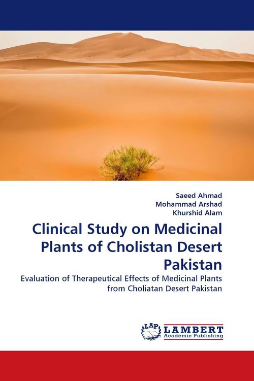 Produktbild: Clinical Study on Medicinal Plants of Cholistan Desert Pakistan