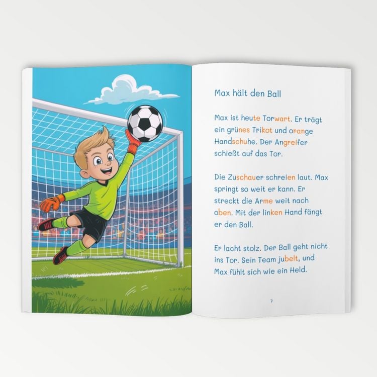 Produktbild: Lesen lernen f&uuml;r echte Fu&szlig;ballfans