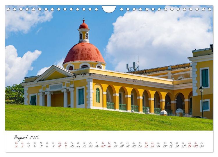 Produktbild: San Juan - Inselstadt in der Karibik (Wandkalender 2026 DIN A4 quer), CALVENDO Monatskalender